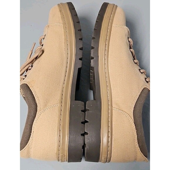 Vintage Timberland Low Cut 67024- Early 2000 Desert Brown Canvas Shoes SZ 11 EUC - Picture 11 of 11